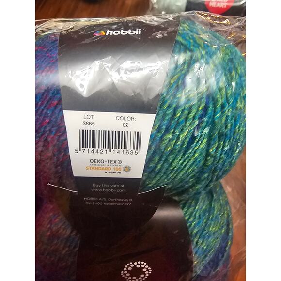 HOBBII COLORINA 5 SKEINS - Picture 3 of 3